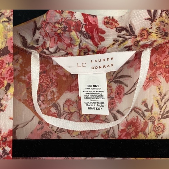 NWOT LAUREN CONRAD KIMONO - Picture 6 of 8